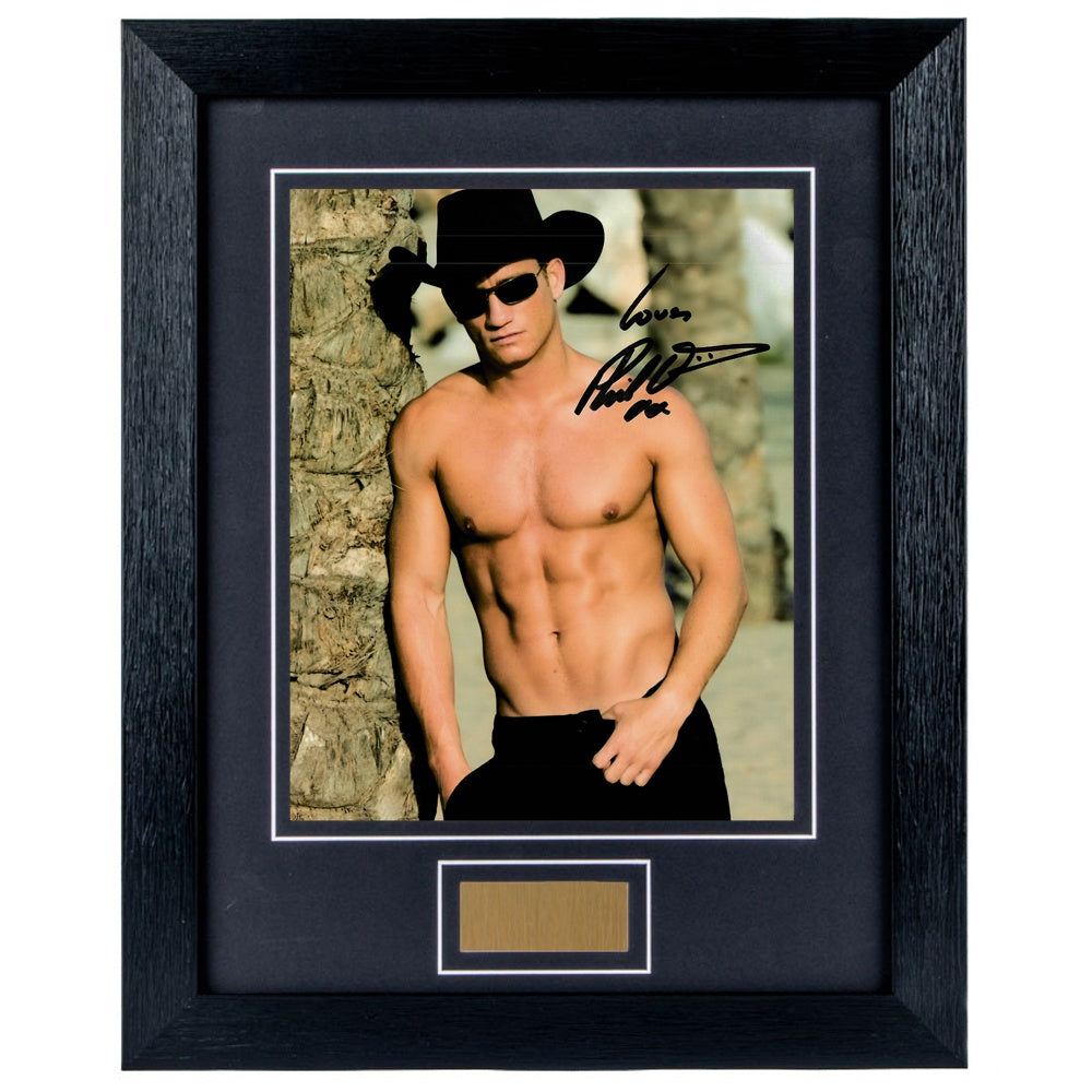 Philip Olivier Personally Signed 8 x 10 Photo V1 Framed