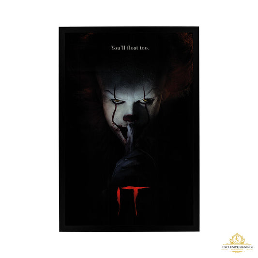 IT Poster Framed