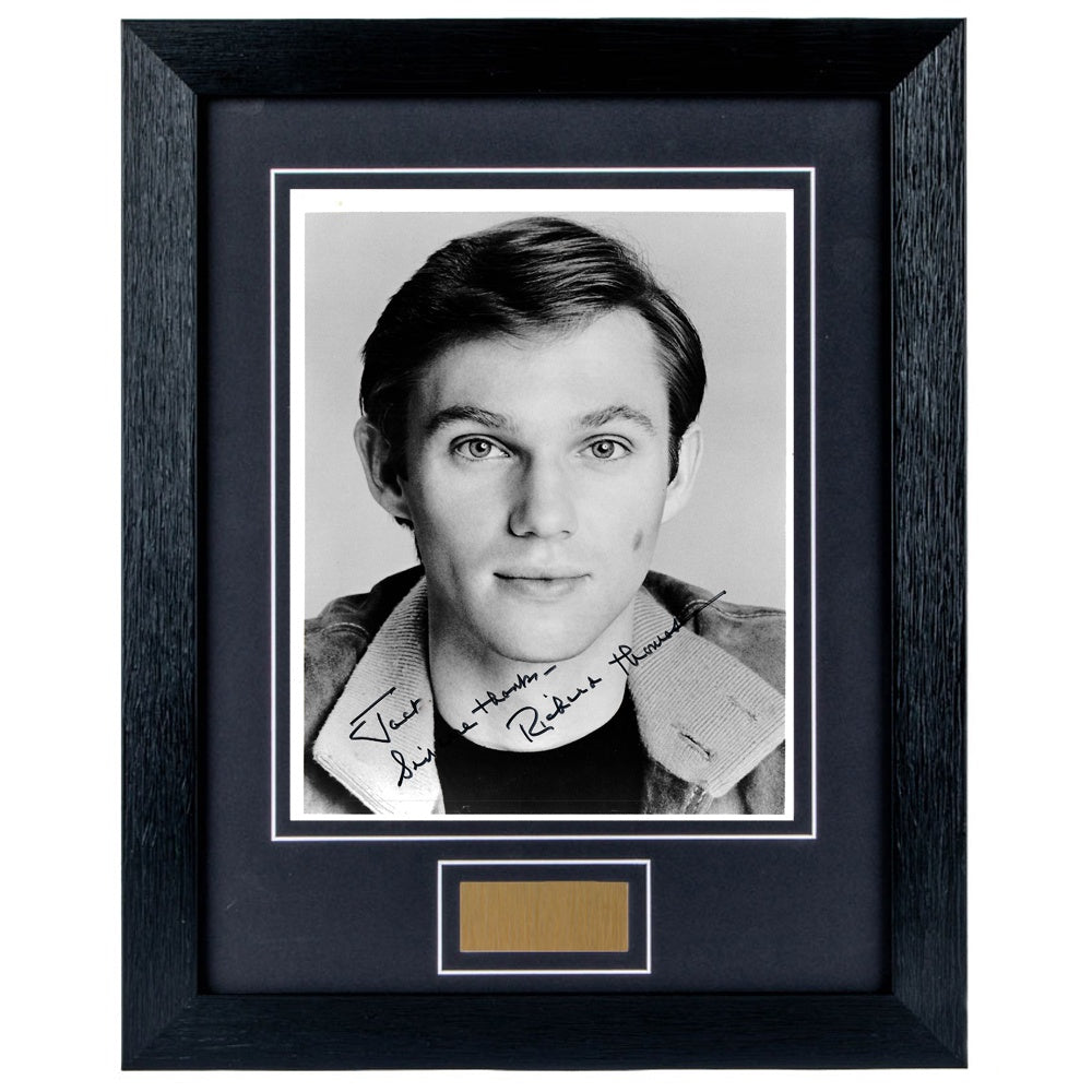 Richard Thomas Personally Signed Young Patient Personalised 8 x 10 Photograph Framed