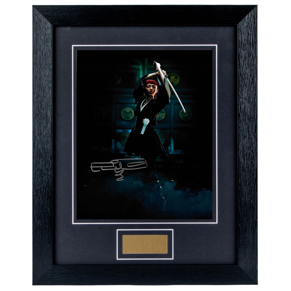 Rila Fukushima Personally Signed Arrow 8 x 10 Photograph Framed