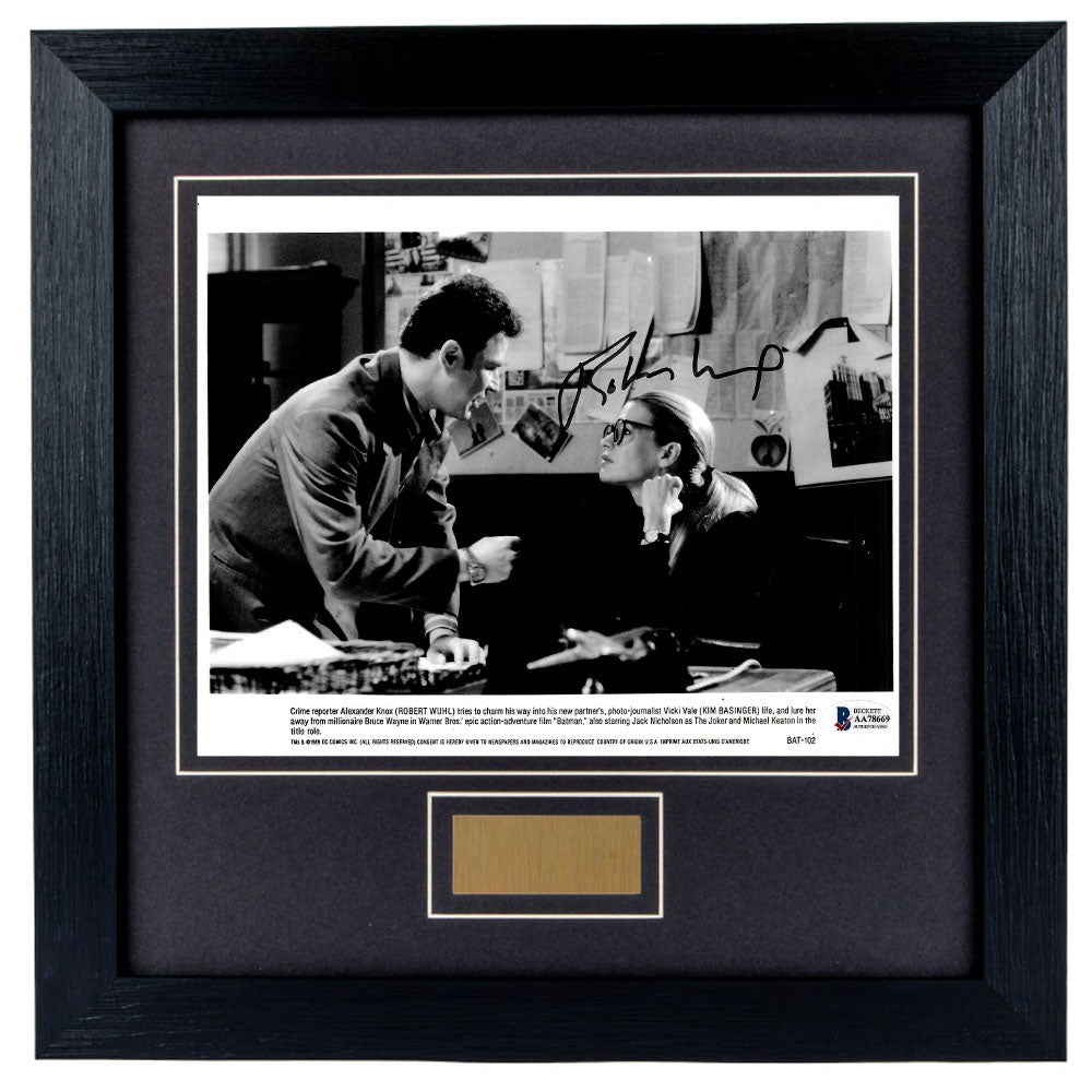 Robert Wuhl Personally Signed Batman 8 x 10 Photograph Framed
