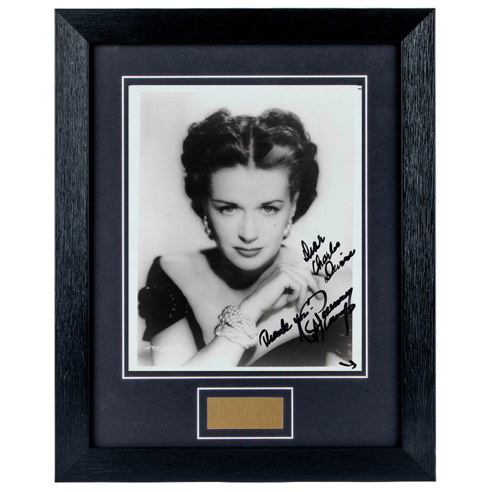 Rosemary DeCamp Personally Signed Portrait V2 8 x 10 Photograph Framed