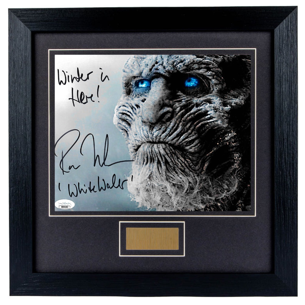 Ross Mullen Personally Signed Game Of Thrones 8 x 10 Photograph Framed