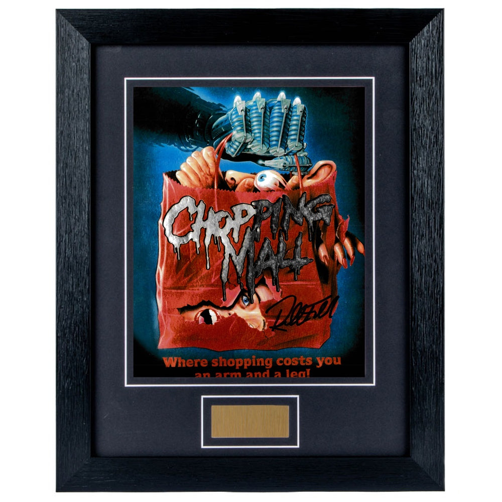 Russell Todd Personally Signed Chopping Mall 8 x 10 Photograph Framed