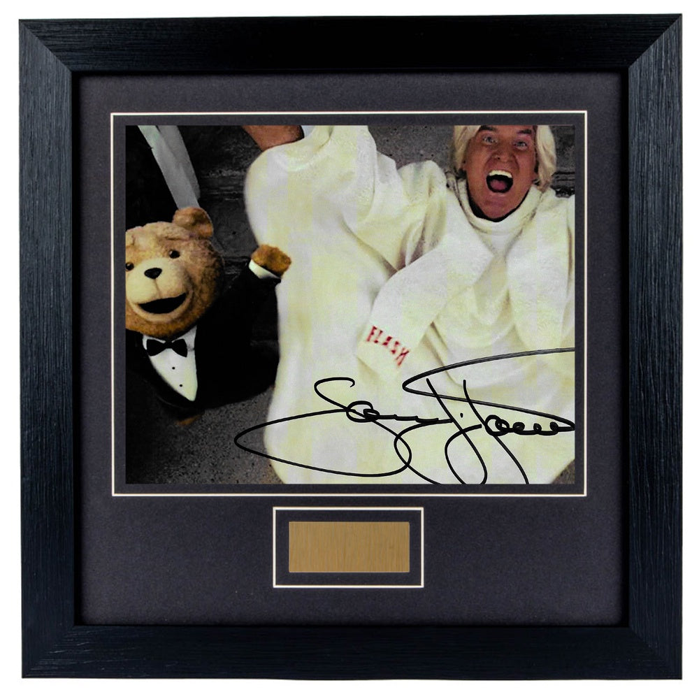 Sam J Jones Signed Ted 8 x 10 Photo Framed