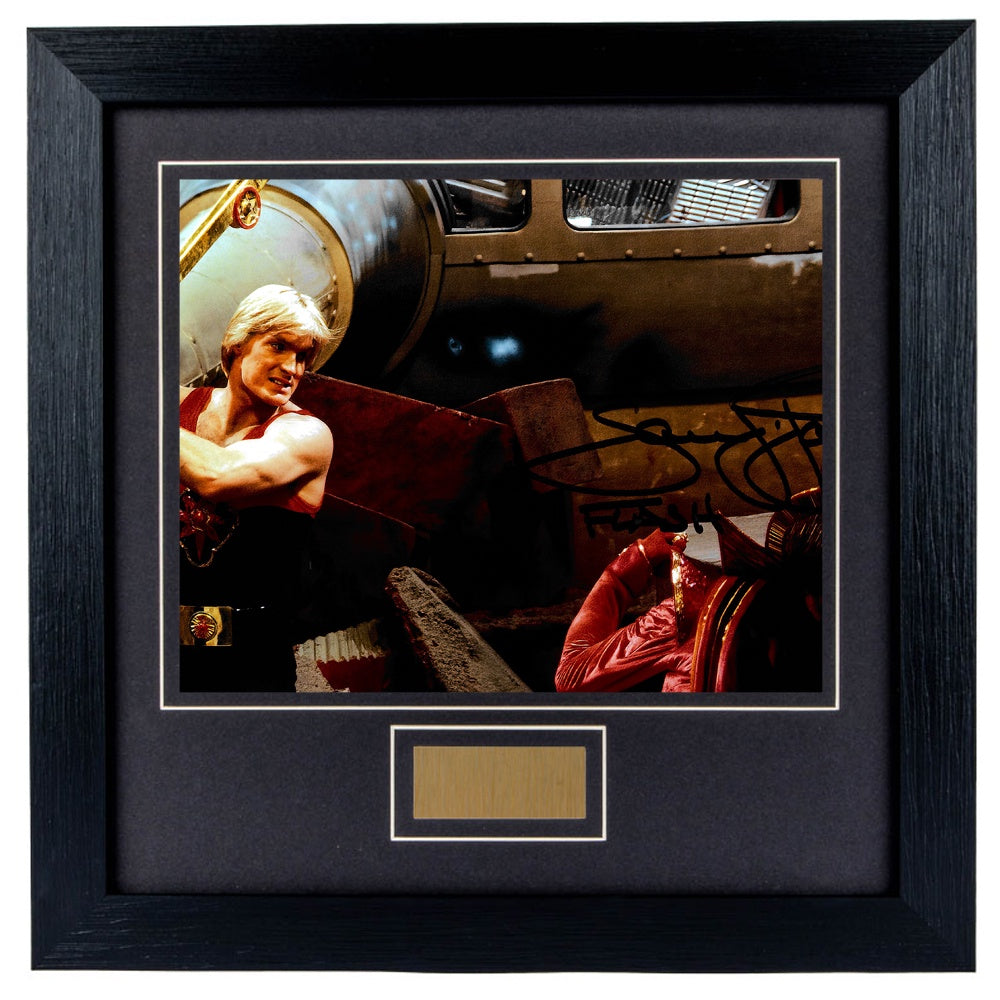 Sam J Jones Personally Signed The Flash V3 8 x 10 Photograph Framed