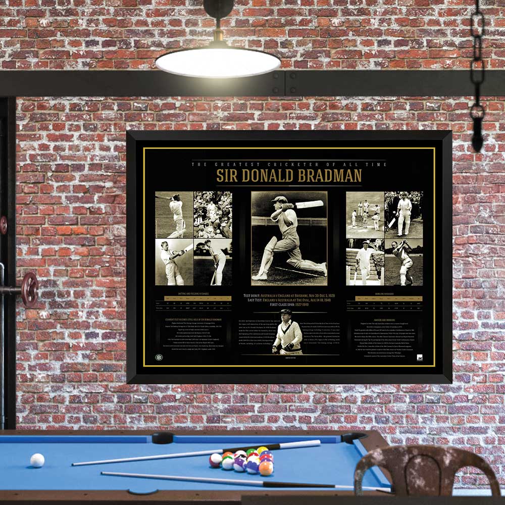 Sir Donald Bradman Greatest Cricketer Frame