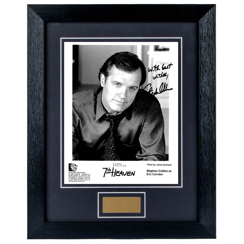 Stephen Collins Personally Signed Seventh Heaven V2 8 x 10 Photograph Framed