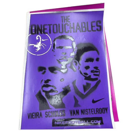 Nike Scorpion KO 2002 The Onetouchables Vintage Spray-Painted Football Artwork