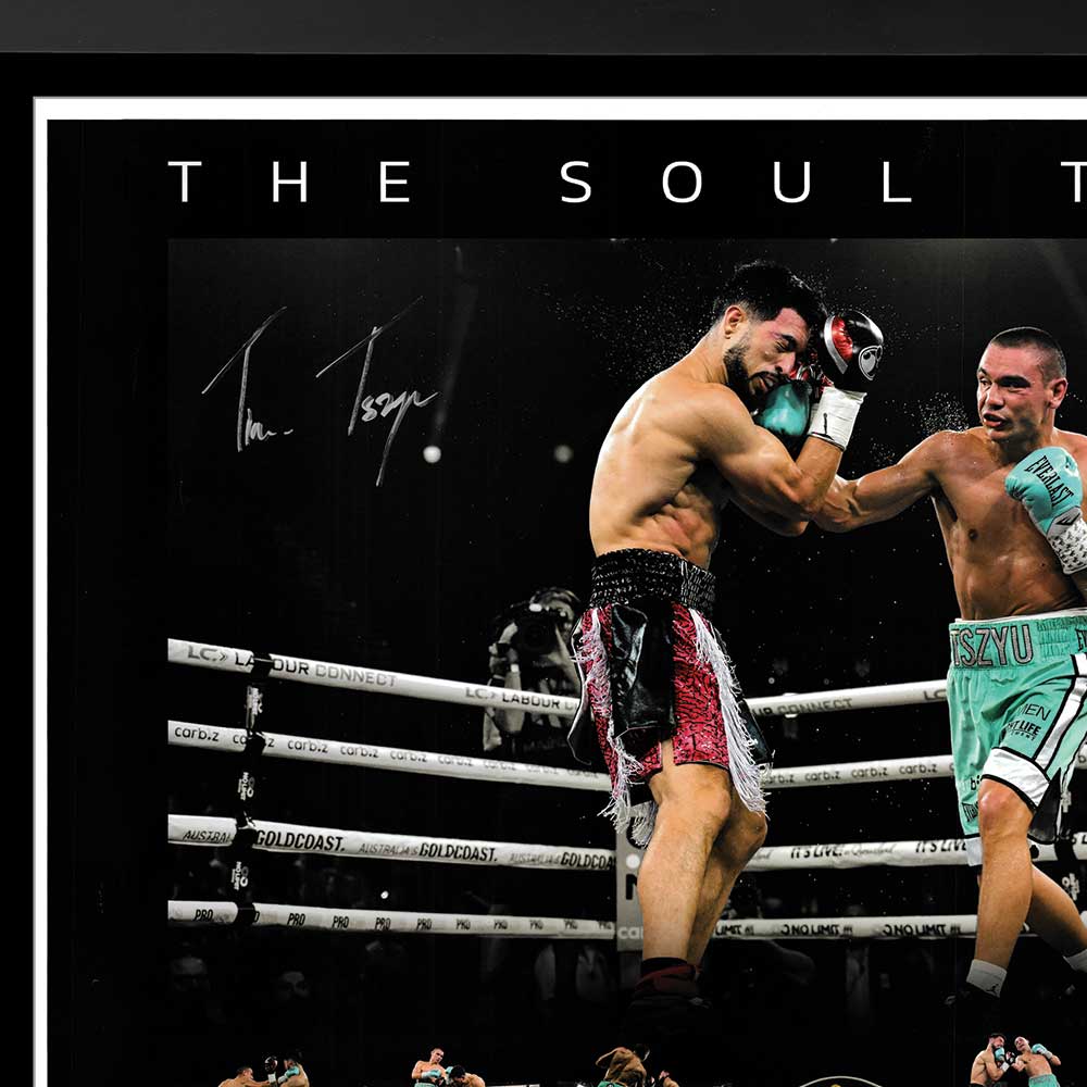 Tim Tszyu "The Soul Taker" Signed Print Framed