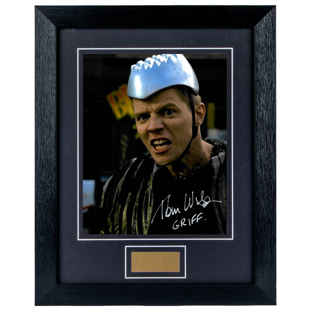 Thomas F Wilson Personally Signed Back To The Future V2 8 x 10 Photograph Framed