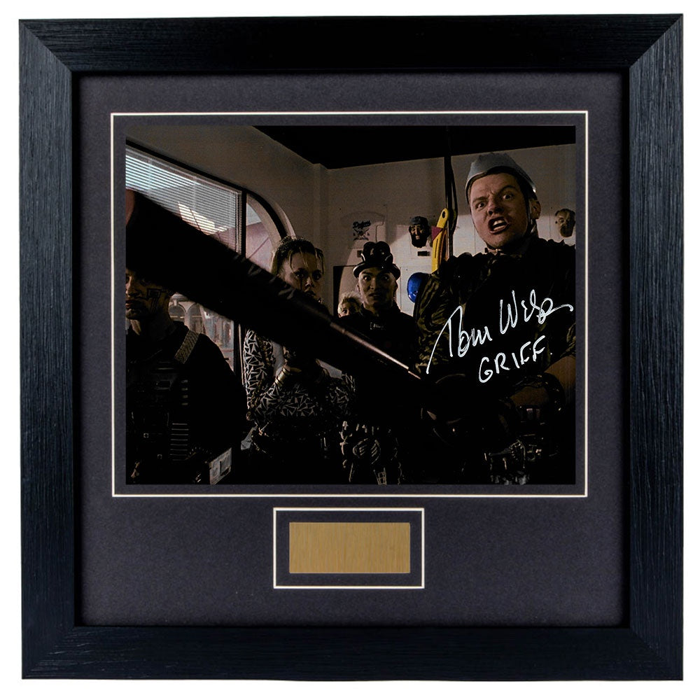 Thomas F Wilson Personally Signed Back To The Future V4 8 x 10 Photograph Framed