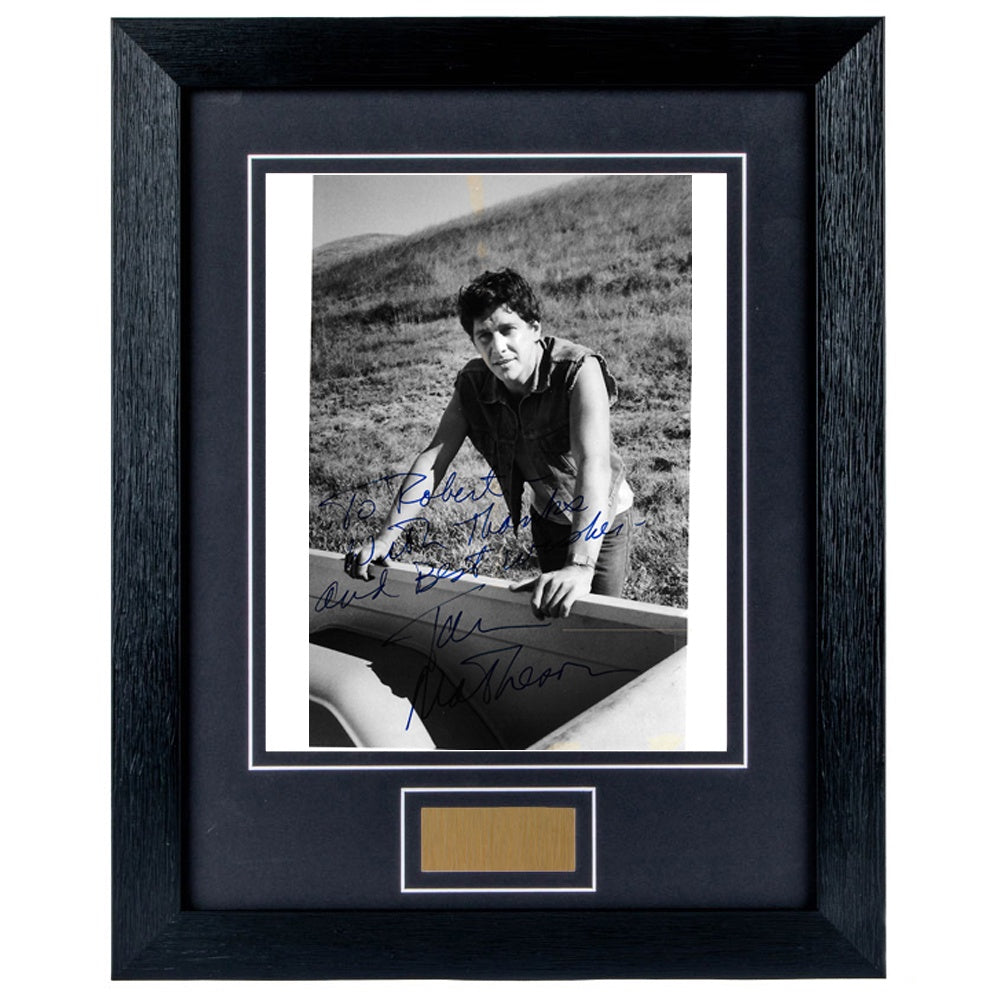 Tim Matherson Personally Signed Personalised 8 x 10 Photograph Framed