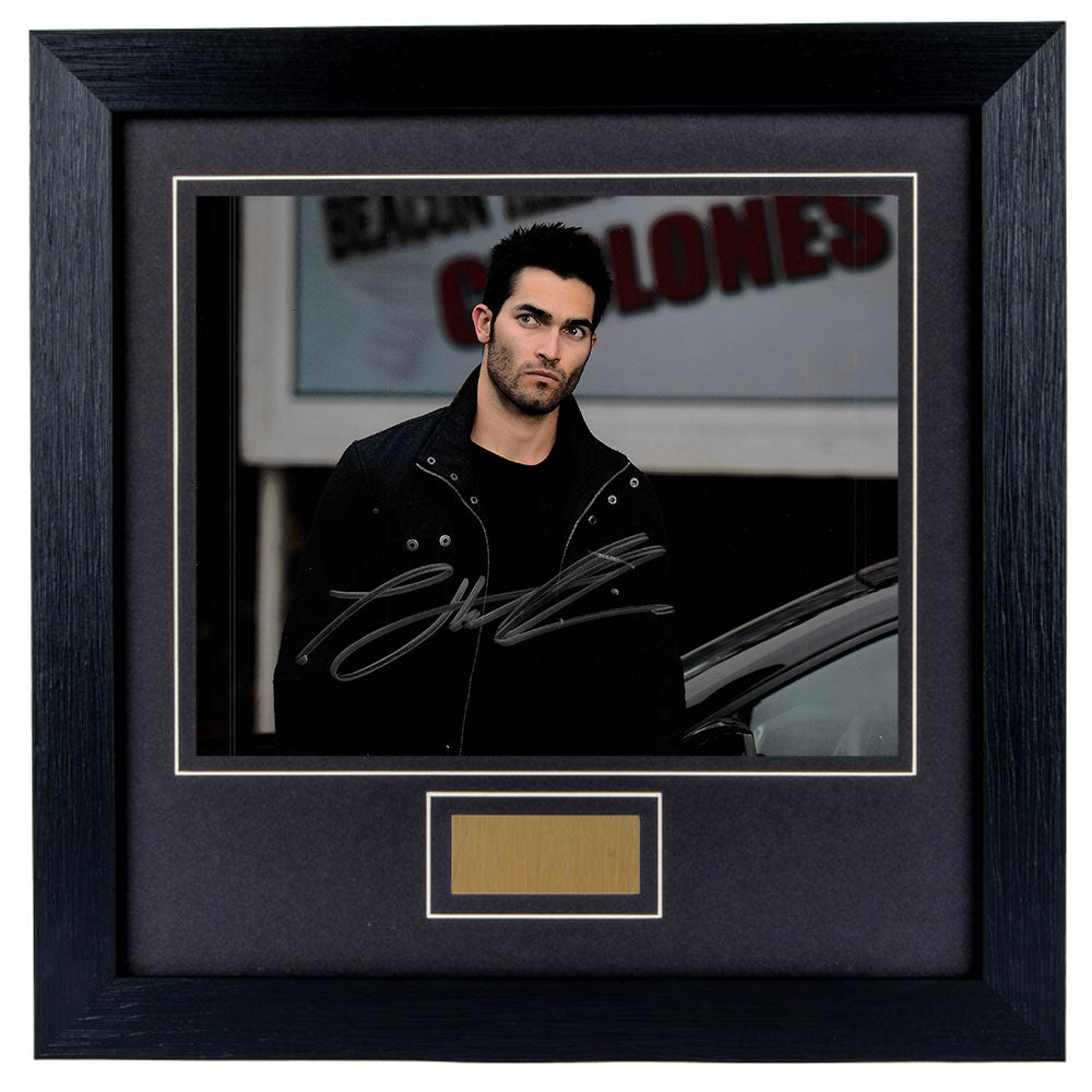 Tyler Hoechlin Personally Signed Teenwolf 8 x 10 Photograph Framed