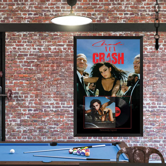 Charli XCX Crash Signed Album Display Framed