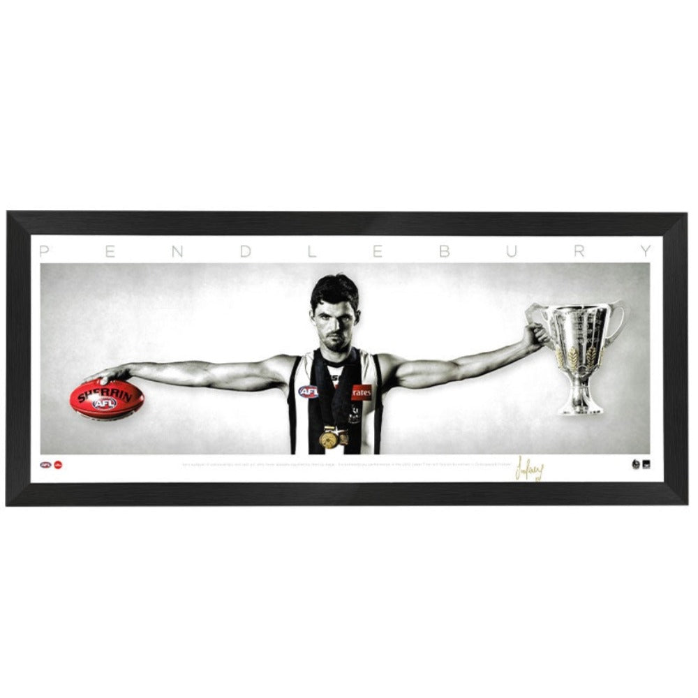 Scott Pendlebury Facsimile Mini Wings Framed