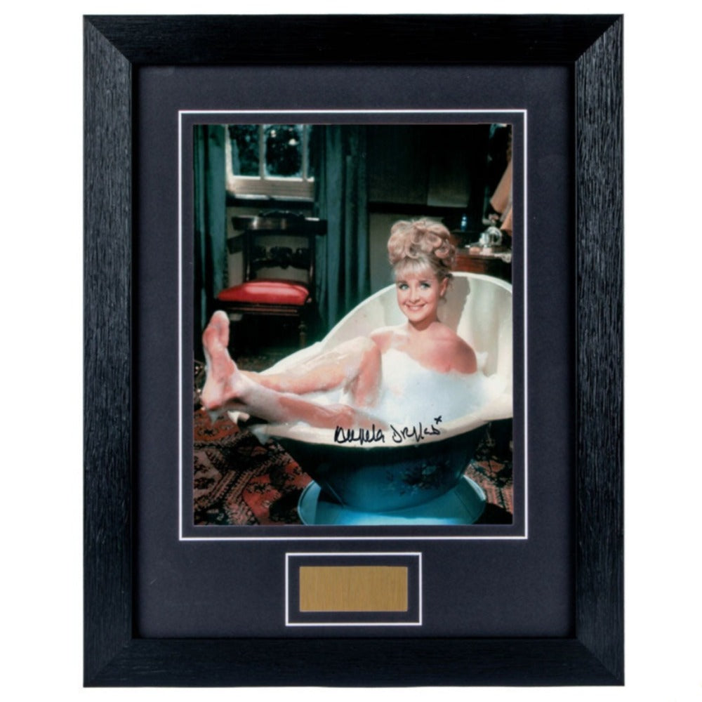 Angela Douglas Carry On Cowboy Signed Framed Photo