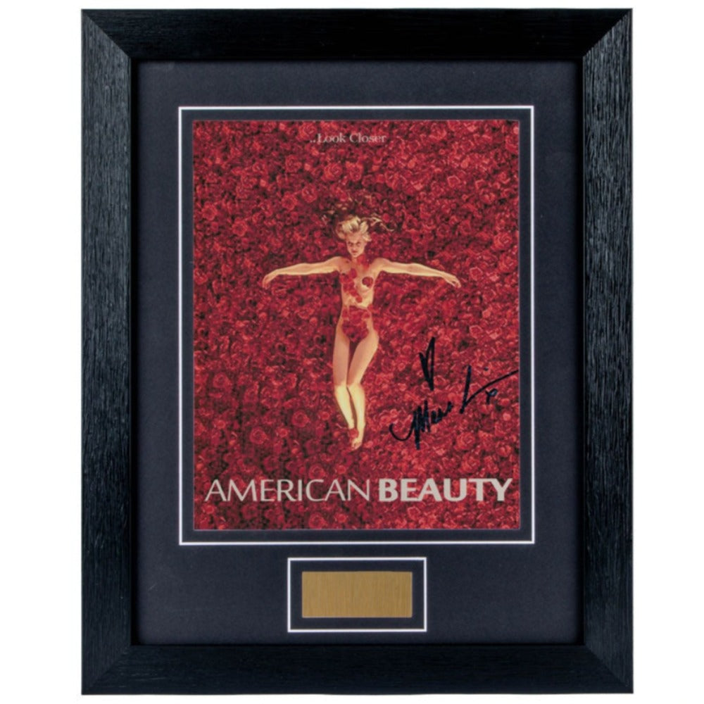 Mena Suvari American Beauty Signed Framed Photo