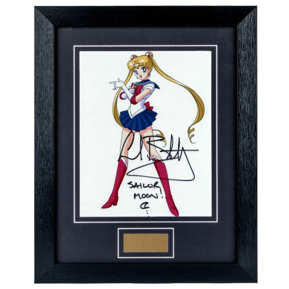 Linda Ballantyne Sailor Moon Signed Framed Photo