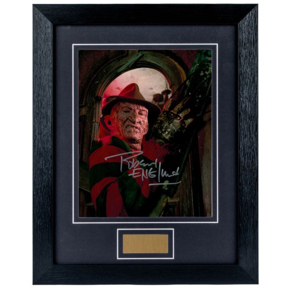 Robert Englund Nightmare on Elm Street Signed Framed Photo 04
