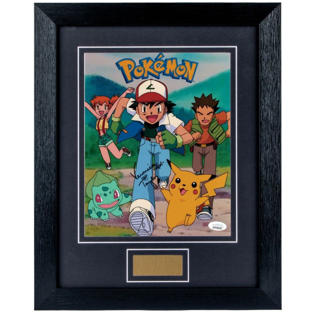 Veronica Taylor Pokémon Signed Framed Photo 1