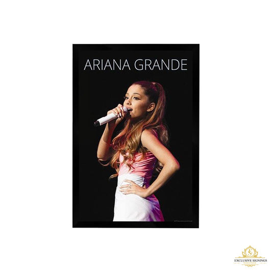 Ariana Grande Poster Framed