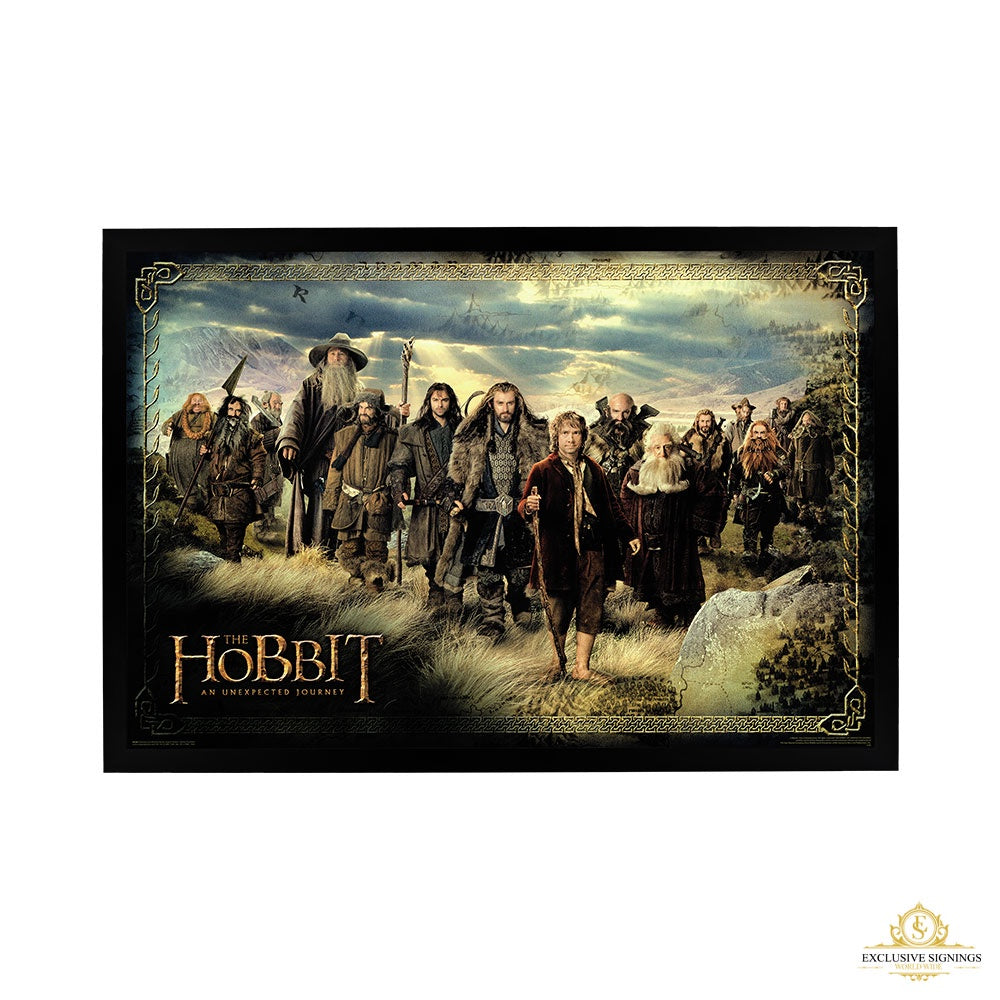 The Hobbit - An Unexpected Journey Poster Framed