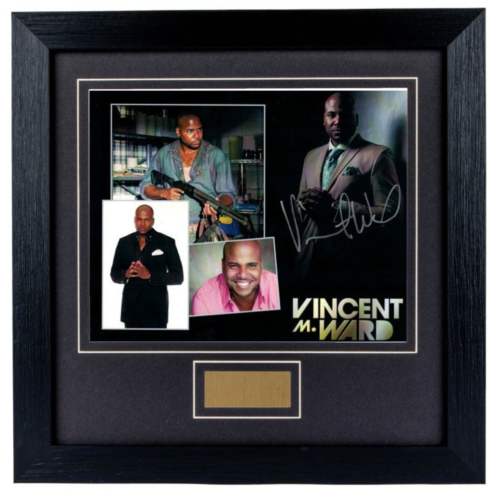 Vincent M Ward Signed Framed Photo