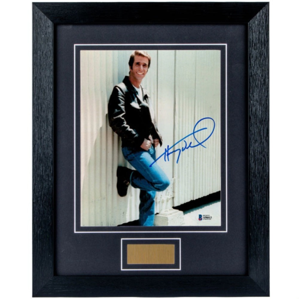 Henry Winkler Happy Days Signed Framed Photo 12