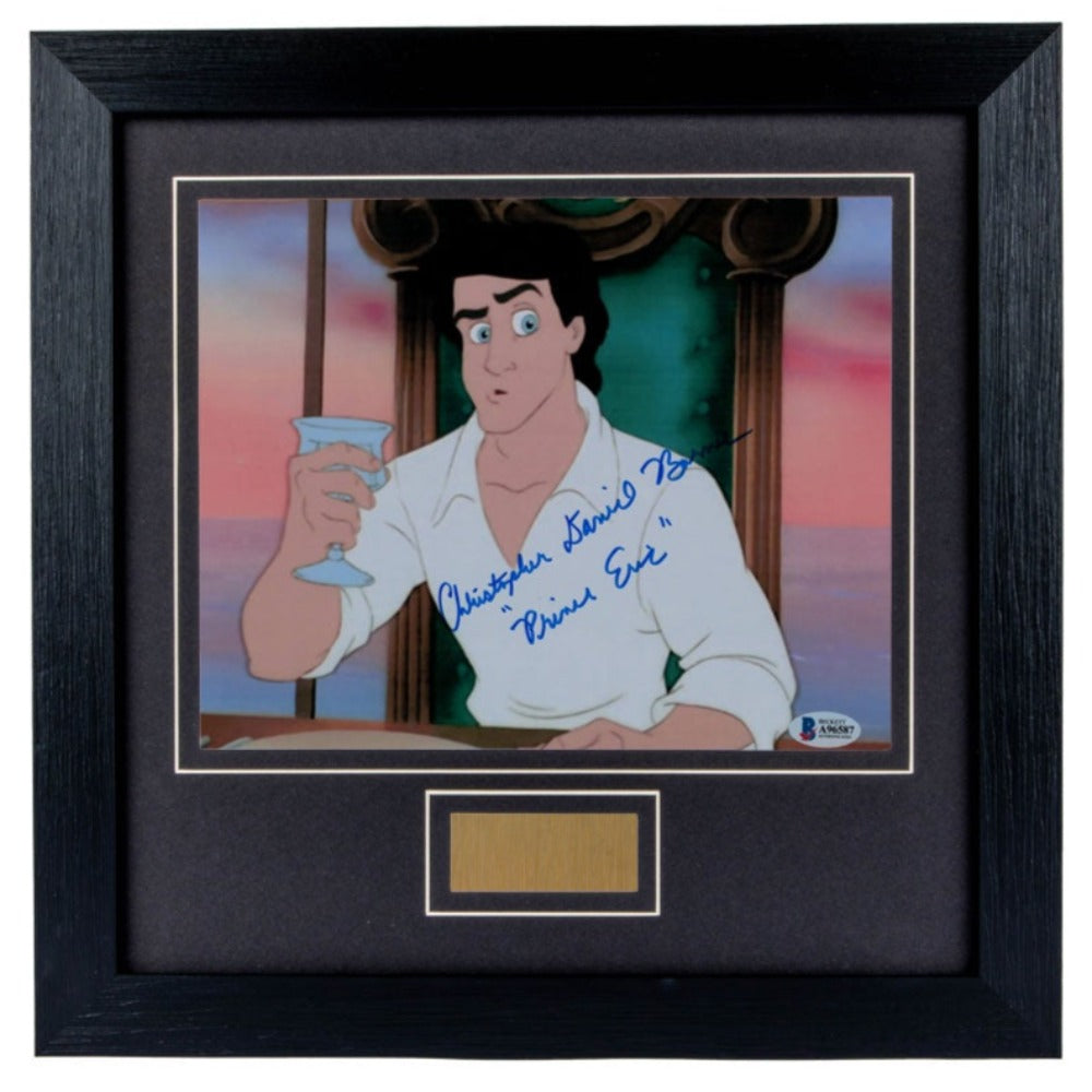 Christopher Barnes The Little Mermaid Signed Framed Photo 1 BAS