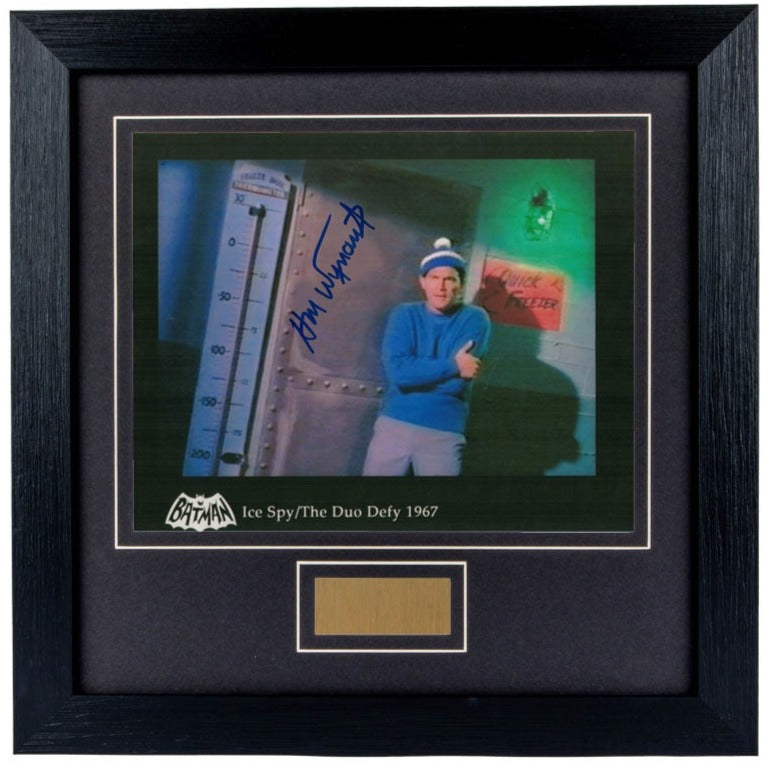 H M Wynant Batman Signed Framed Photo 2