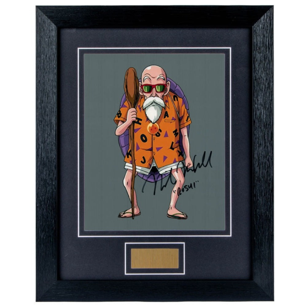 Mike McFarland Personally Signed Dragon Ball Z 8x10 Photograph Frame