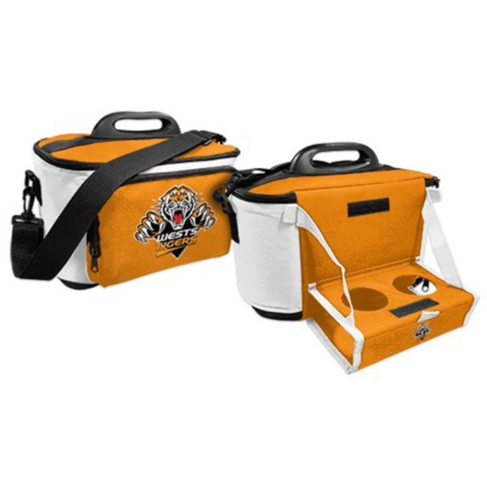 Wests Tigers NRL Team Lunch Box Cooler Bag with Tray
