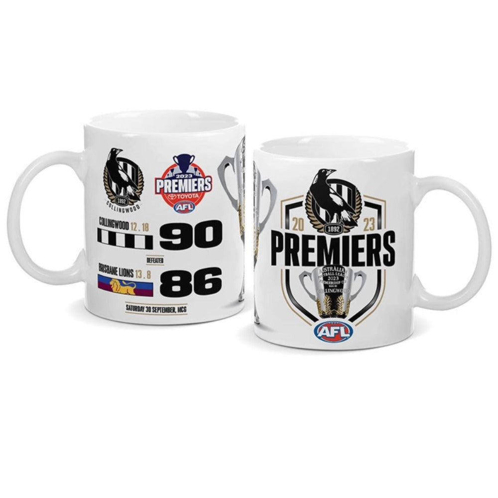 Collingwood Magpies Grand Final 2023 Commemorative Coffee Cup