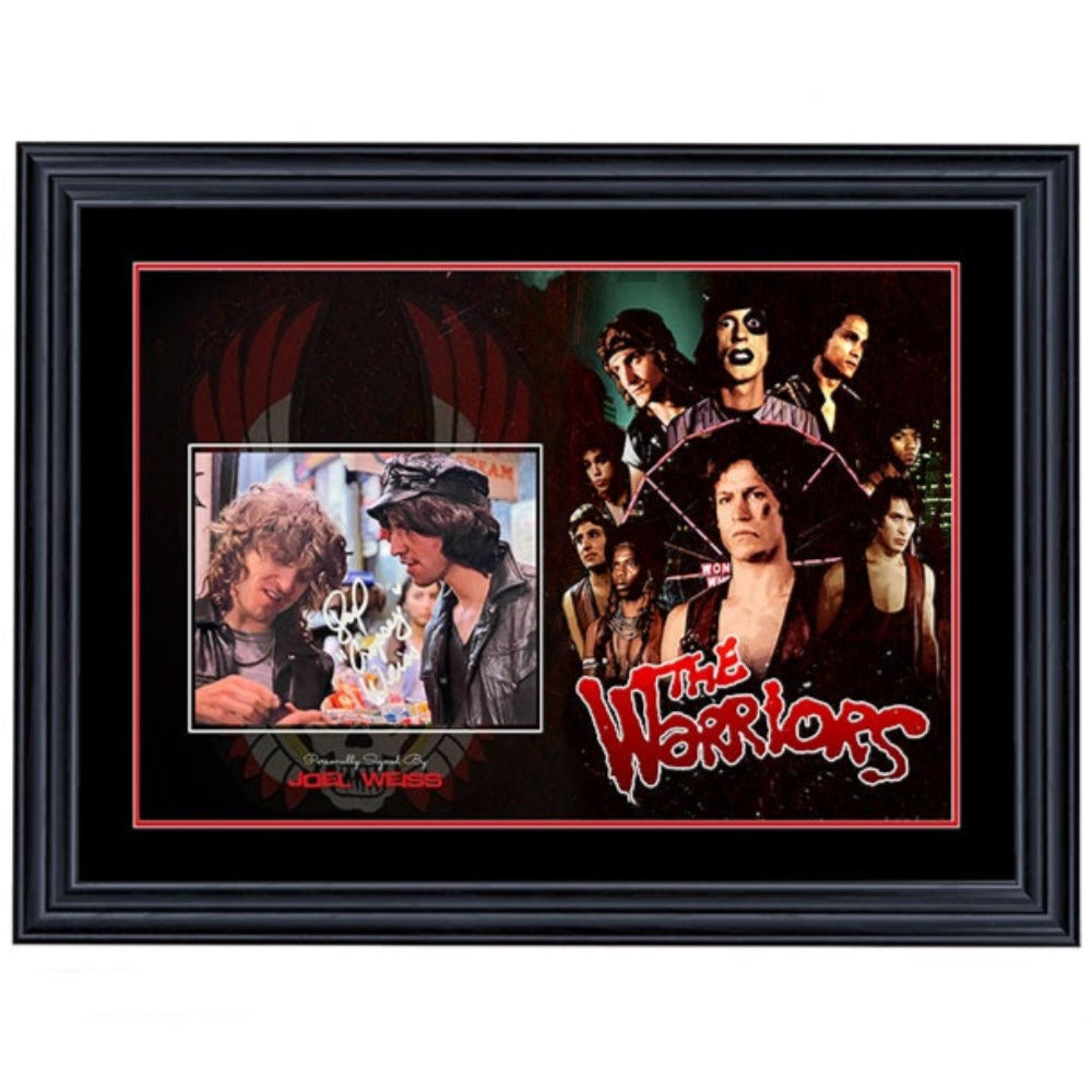 The Warriors Joel Weiss Signed 8x10 Photo Framed