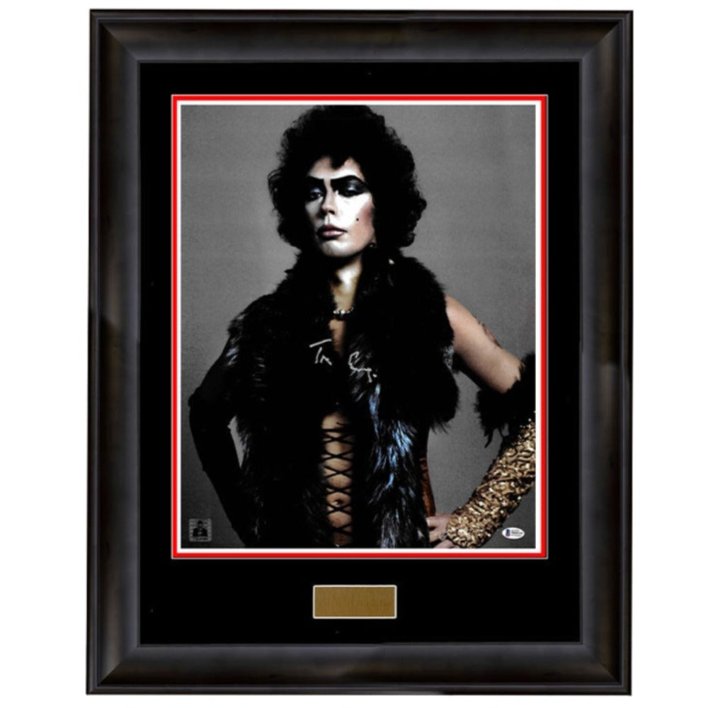 Tim Curry Rocky Horror Picture Show Signed & Framed Photo Framed