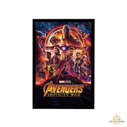 Avengers Infinity War Poster Framed