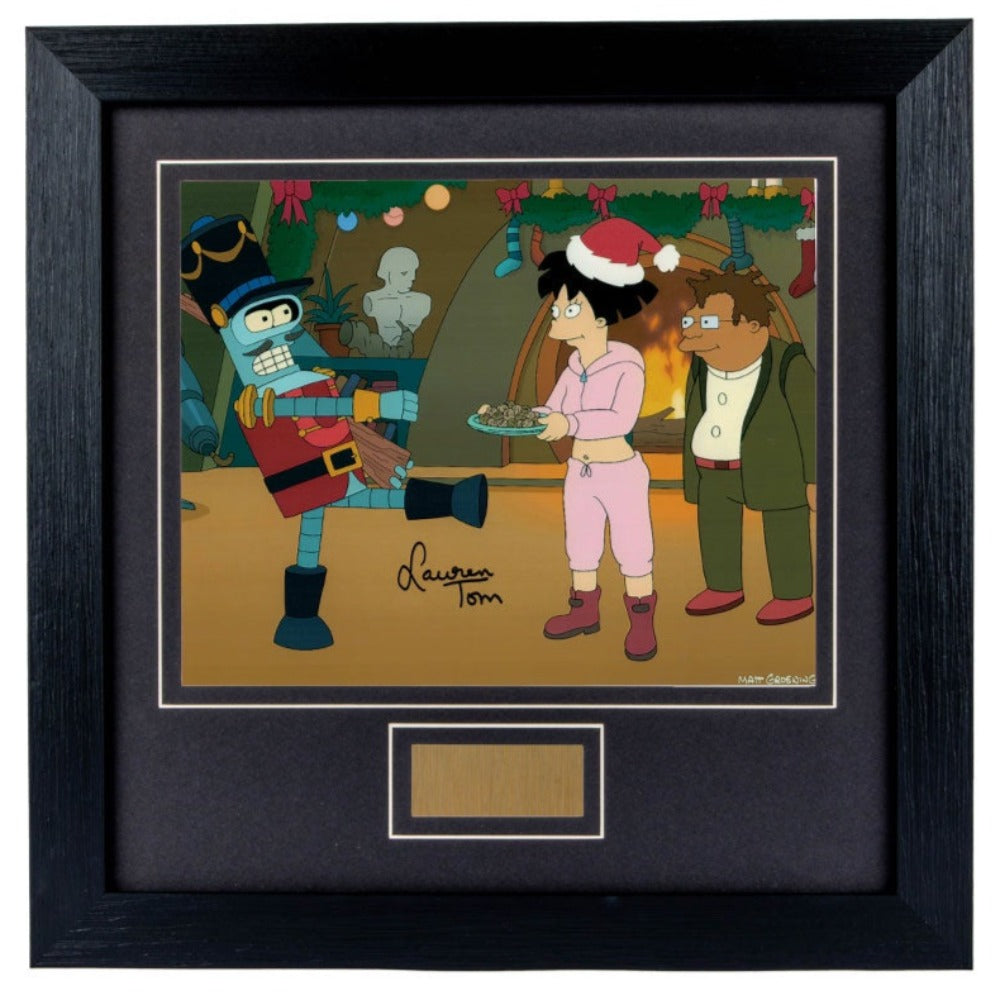 Lauren Tom Futurama Signed Photo Framed 4