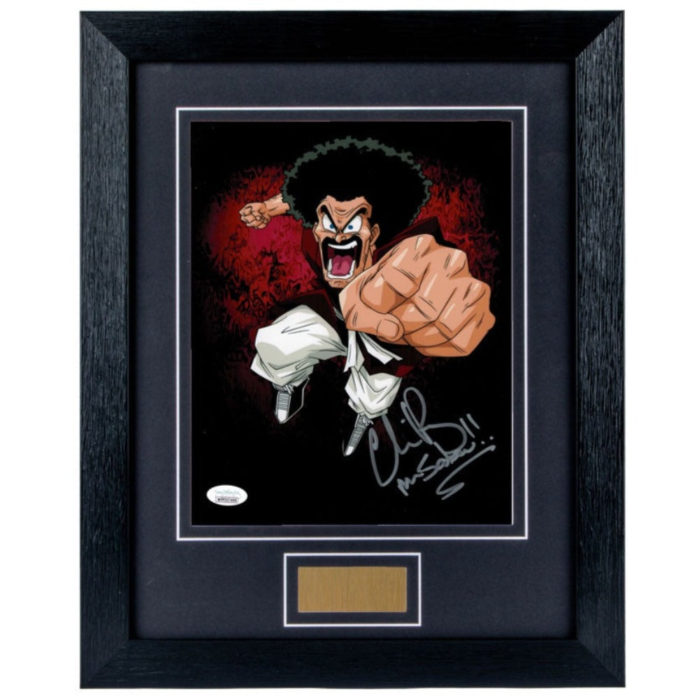 Chris Rager Dragon Ball Z Signed Framed photo JSA