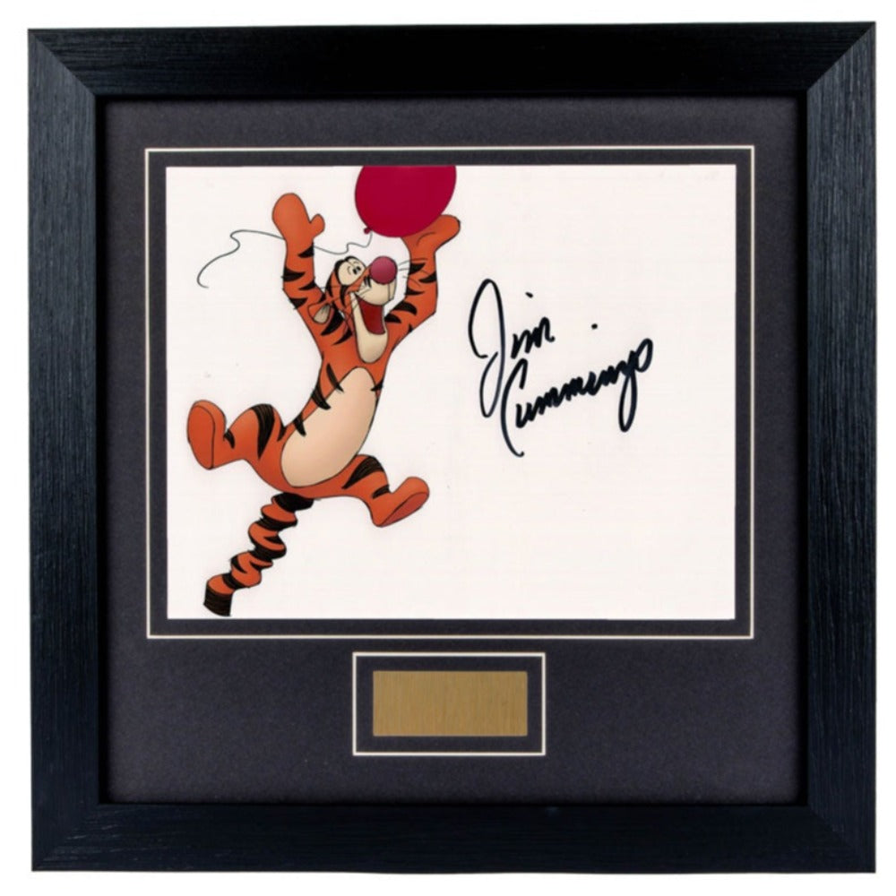 Jim Cummings Tigger Signed Framed Photo