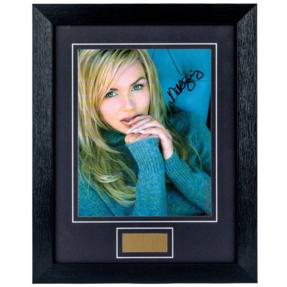 Nikki Ziering Signed 8x10 Photo 2 Framed