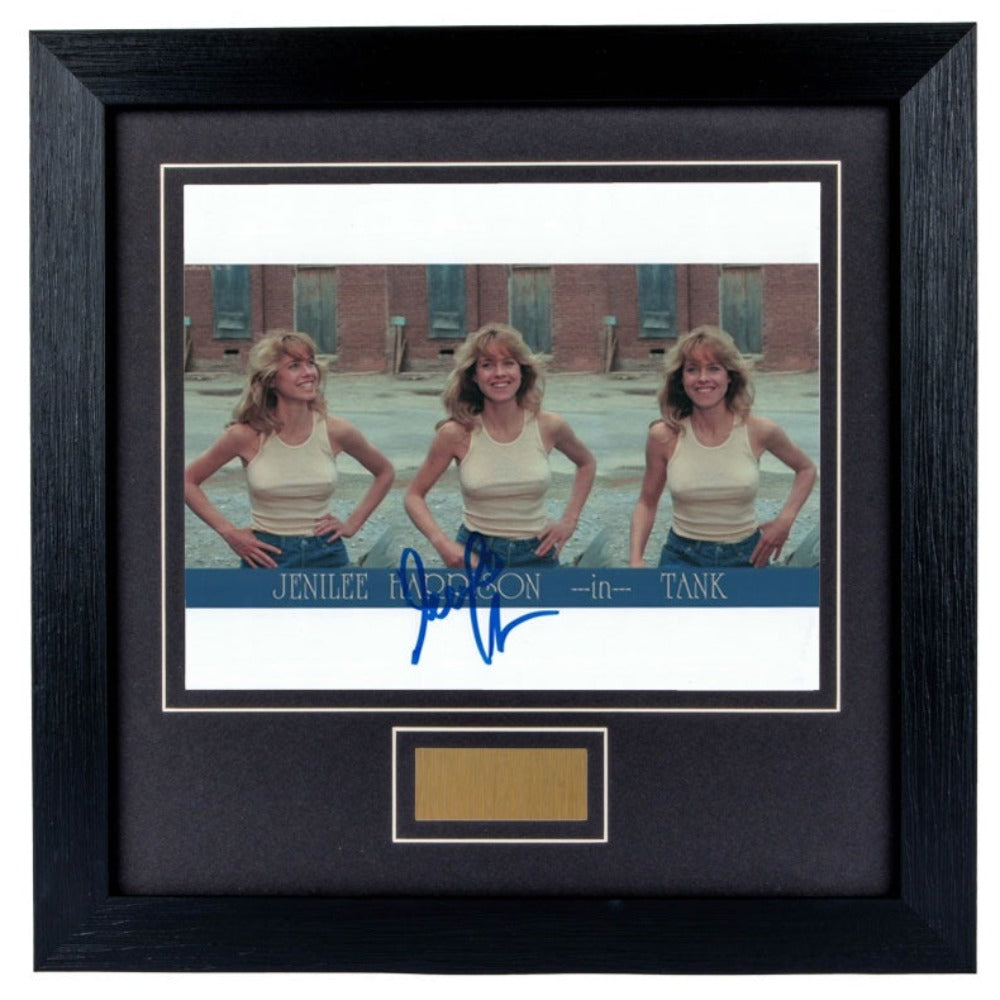 Jenilee Harrison Signed Framed Photo