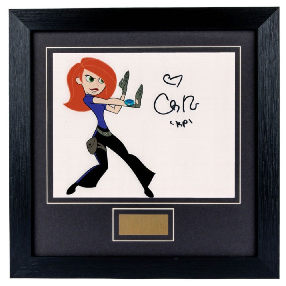 Christy Carlson Romano Kim Possible Signed Framed Photo 1 ...