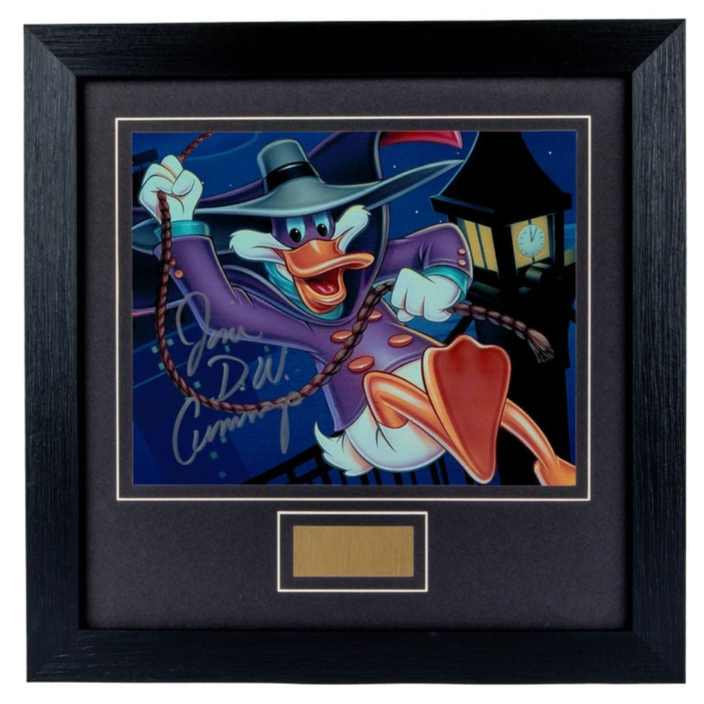 Jim Cummings Darkwing Duck Signed Framed Photo