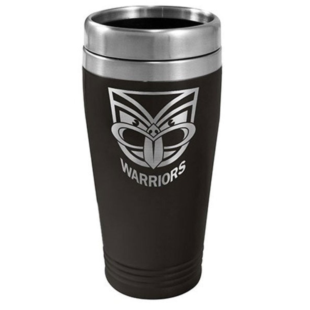 WARRIORS S/STEEL TRAVEL MUG