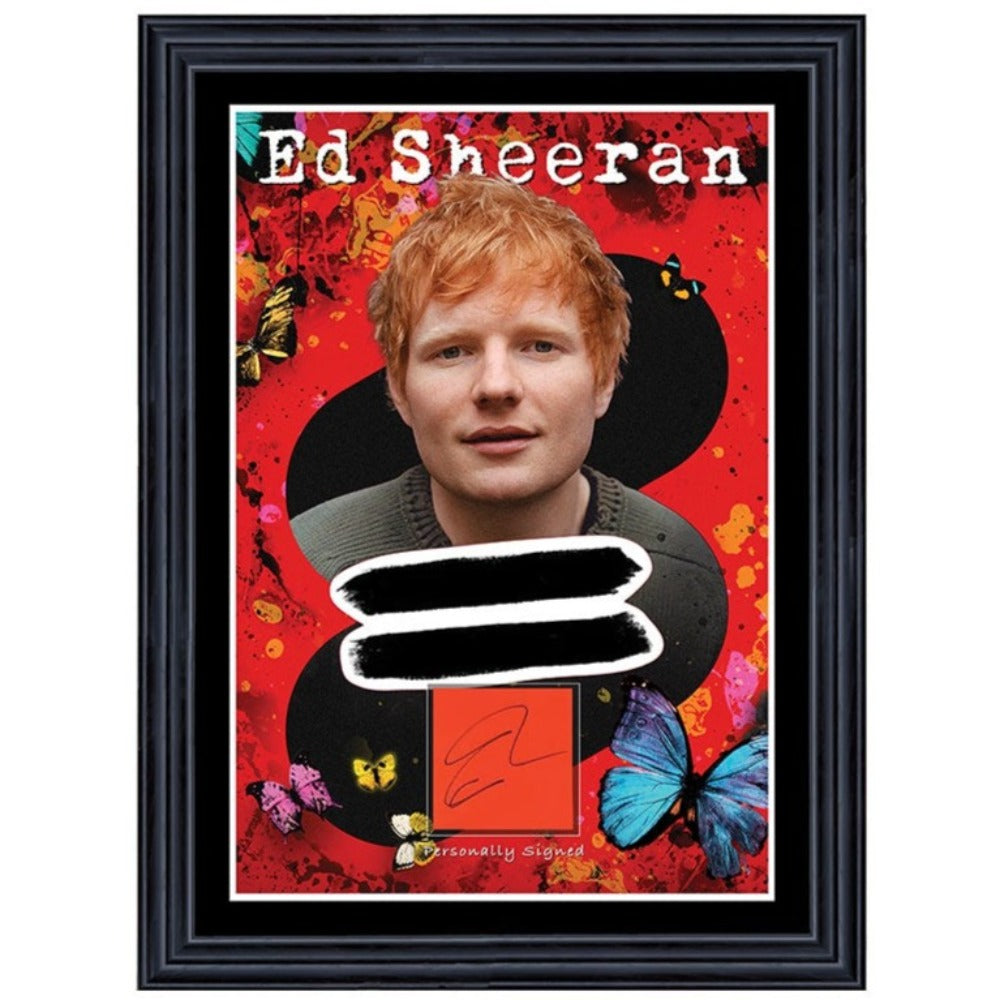 Ed offers Sheeran Signed Equals Compact Disc Framed Display Beckett Album Autograph BAS