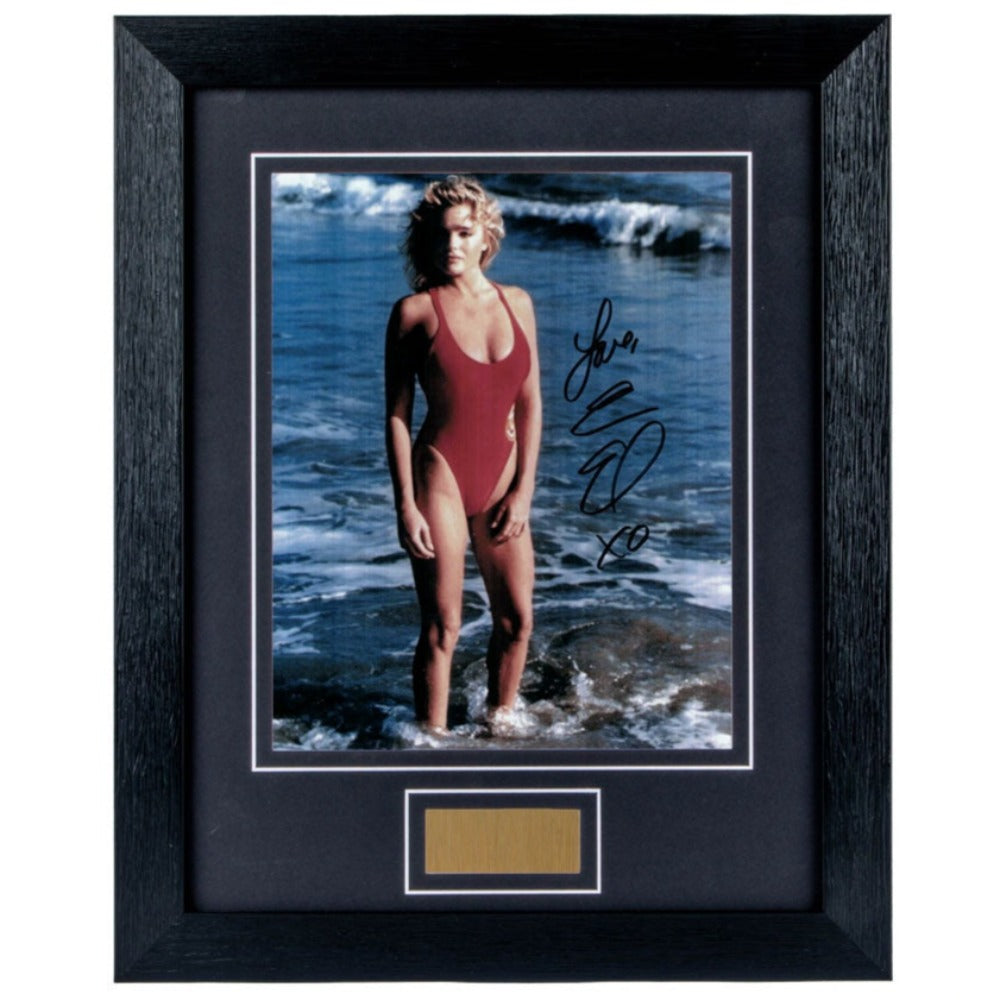 Erika Eleniak Baywatch Signed Framed Photo 2