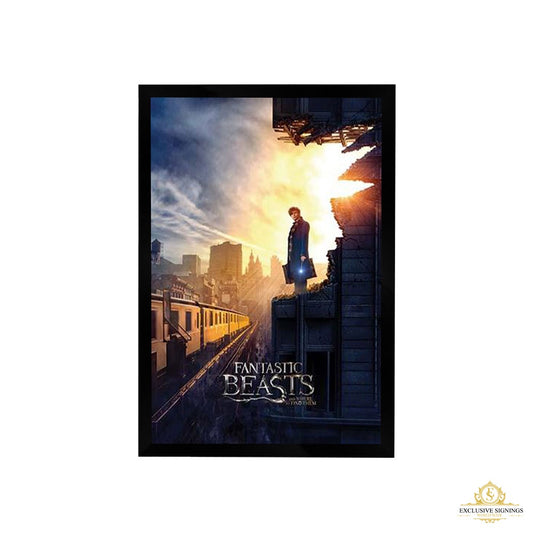 Fantastic Beast and Where To Find Them Poster Framed