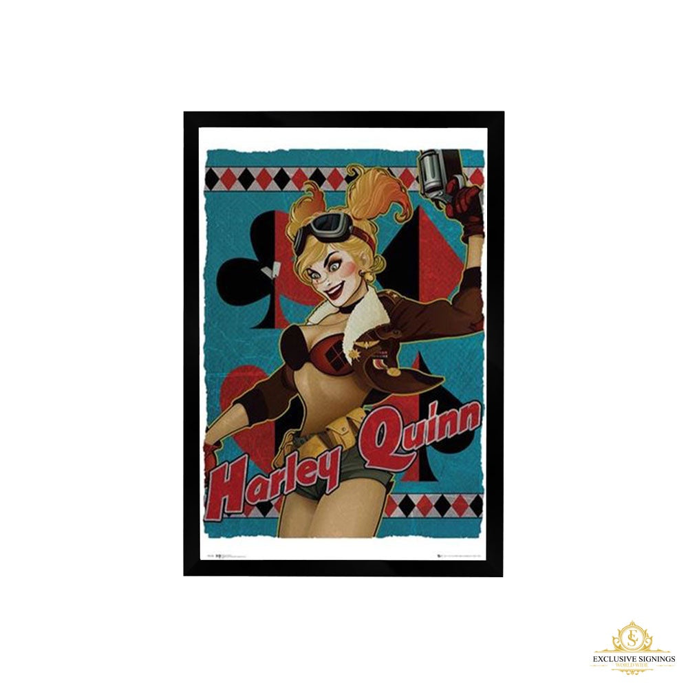 DC Comics - Harley Quinn Bombshell Poster Framed
