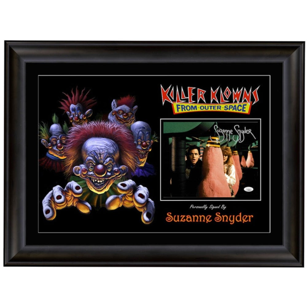 Killer Klowns From Outer Space Suzanne Snyder Signed 8x10 Photo 2 Framed